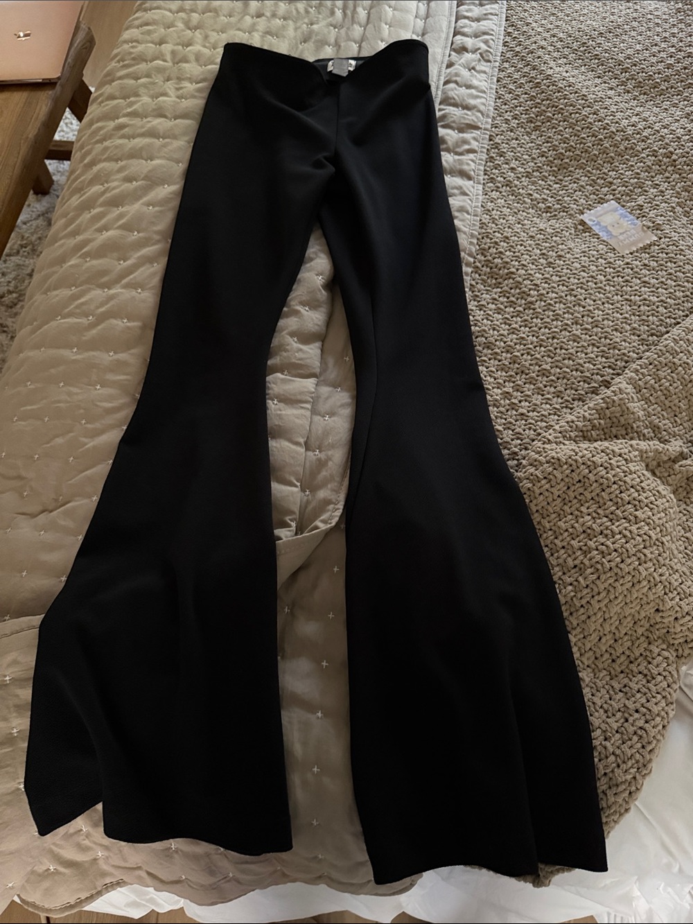 Show Me your Mumu Flare Leg Black Pant